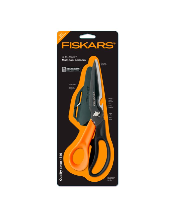 Forbici Multiuso professionale Cuts+More Fiskars