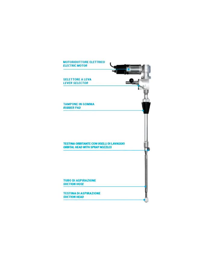 Lancia Lava Barrique Rotosh Lava e Aspira 140 Bar 12 Volt