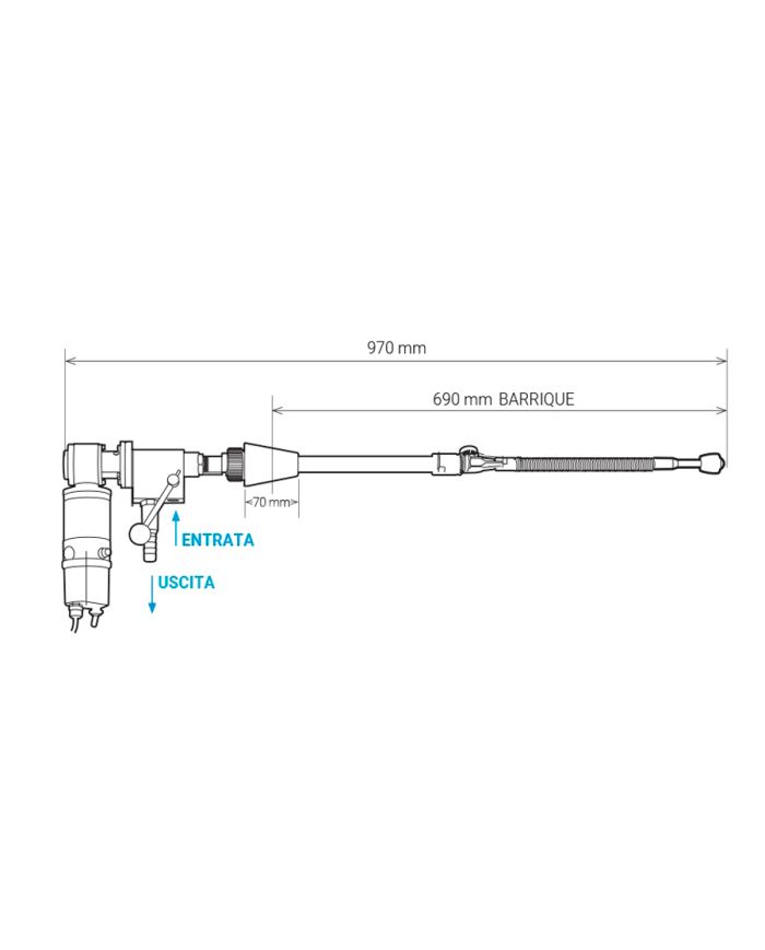 Lancia Lava Barrique Rotosh Lava e Aspira 140 Bar 12 Volt